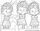 Triplets Coloring Pages sketch template