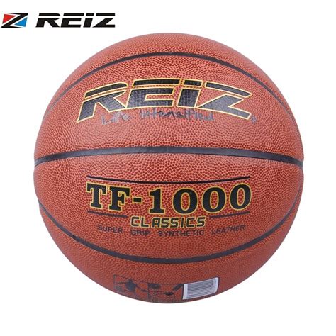 REIZ Basketball Official Size 6 Synthetic Leather Rubber Practice ...