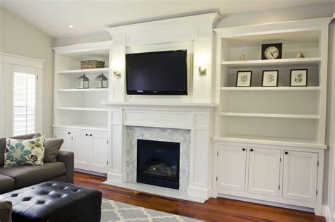 Electric Fireplace Built In Bookcases • Deck Storage Box Ideas