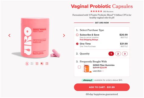 Uro Vitamins (vaginal probiotic): Separating Facts from Fiction | UsefulVitamins