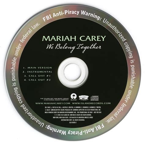 Mariah Carey - We Belong Together (2005, CD) | Discogs