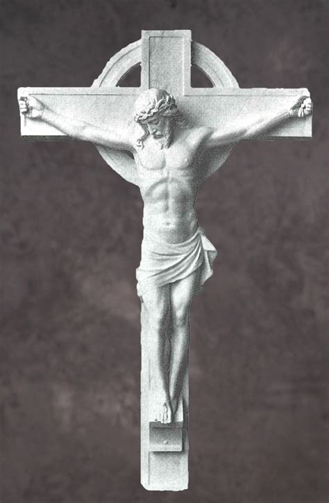 Marble Crucifixion of Jesus Statues