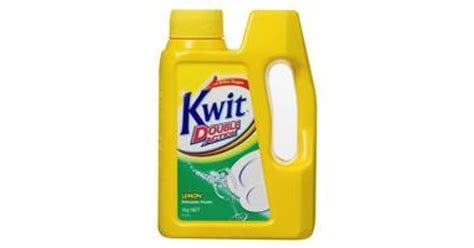 Kwit Double Action Lemon Dishwashing Powder reviews | ProductReview.com.au