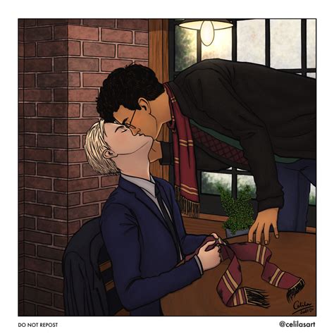 💙 Celila's Art 💜 — HD Big Bang Art 5/5 Draco and Harry kissing. Image...