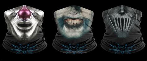 Slipknot Release New Neck Gaiters Inspired By Their Masks, Seemingly Confirm Identity Of ...