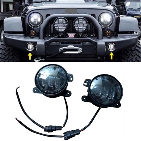 2pcs Vehicle Car LED Fog Light Kit Auto Cars 4'' 30W Fog Driving Lamp ...