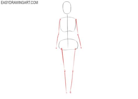 How To Draw Girls Body Step By Step