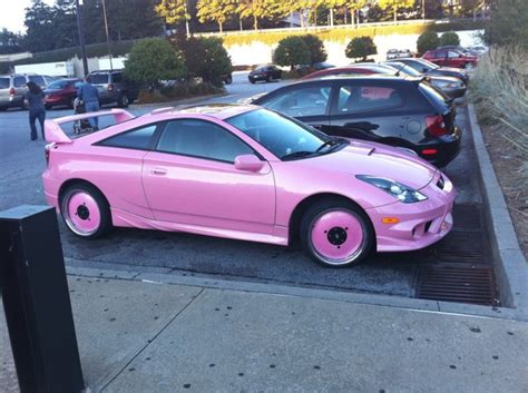 Toyota Celica Tuned, Forced to Wear Pink - autoevolution