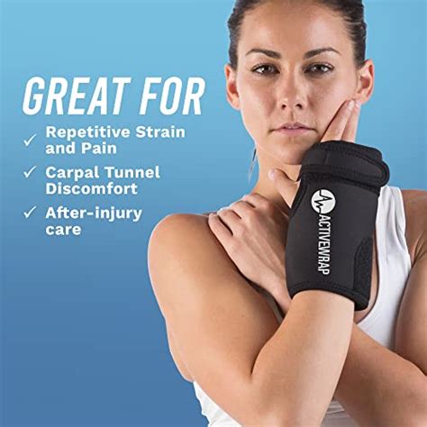ActiveWrap - Hand and Wrist Ice Pack for Repetitive Strain, Pain, Swelling, Carpal Tunnel, and ...