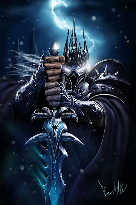 WoW - Death Knight by SynapseArt on DeviantArt