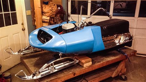 1972 Sno Jet Thunder Jet - Dennis Kirk - Sled Build