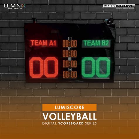 Scoreboard Digital Volleyball LV-2013 | Digital Scoreboard Series – Luminix