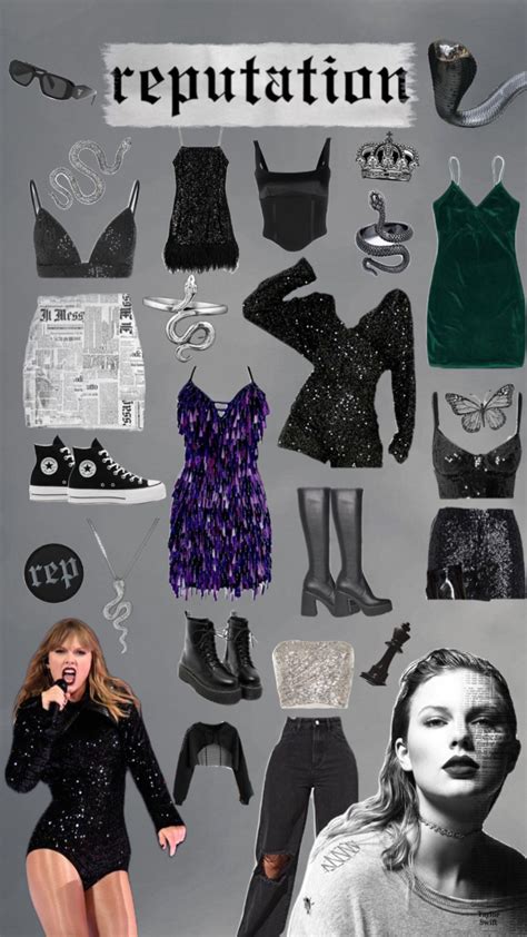 Taylor Swift Reputation Era Outfit Ideas