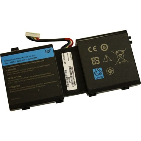 Battery Technology BTI Compatible Model ALIENWARE 18 P19E P19E001 ...