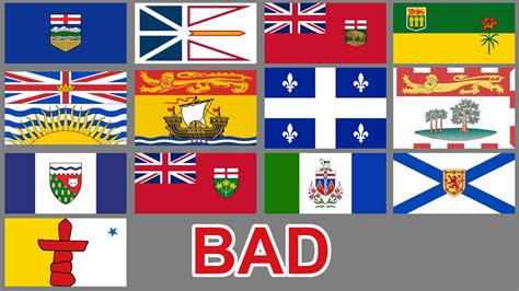 Canada's Province And Territory Flags Are Mostly Terrible - YouTube