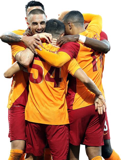 Aytaç Kara, Berkan Kutlu, Emre Kilinc, Ryan Babel & Mostafa Mohamed Galatasaray football render ...