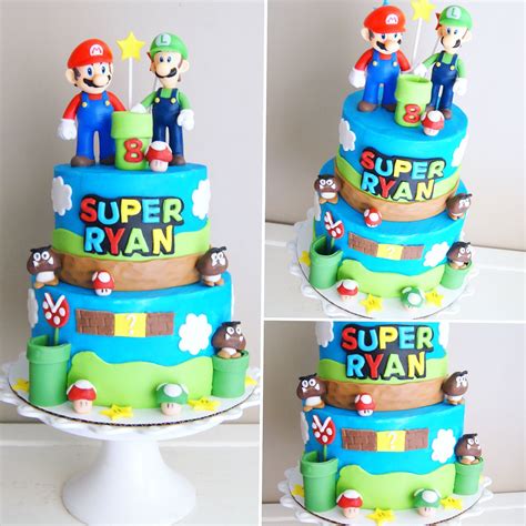 Super Mario brothers cake | Compleanno, Idee