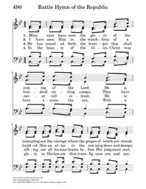 Battle Hymn of the Republic | Hymnary.org