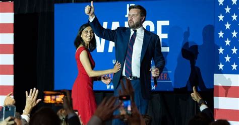 Who is Usha Chilukuri? Ohio's GOP Senate primary winner JD Vance's wife ...