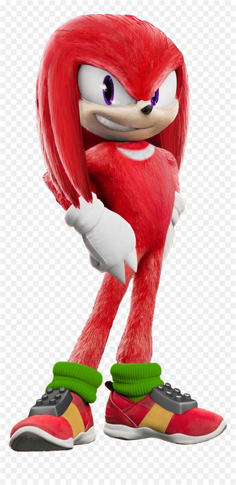 Sonic The Hedgehog Movie Knuckles, HD Png Download - vhv