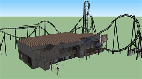 Saw The Ride at Thorpe Park | 3D Warehouse