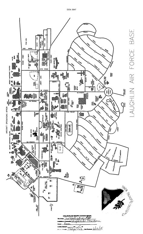 Map of Laughling Air Force Base - Page 1 of 1 - UNT Digital Library