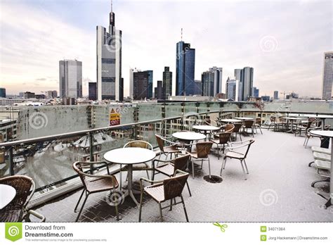 View To Skyline of Frankfurt Editorial Stock Image - Image of modern, cityscape: 34071384