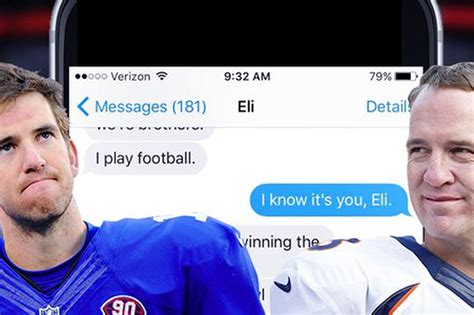 Eli Manning Texts Peyton That He Still Has More Super Bowls Than His ...