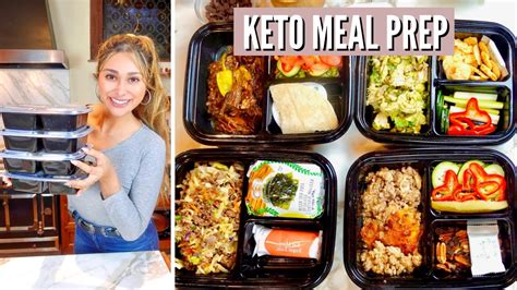 KETO MEAL PREP! Easy Lunch Ideas for Weight Loss & Fat Burning! Keto ...