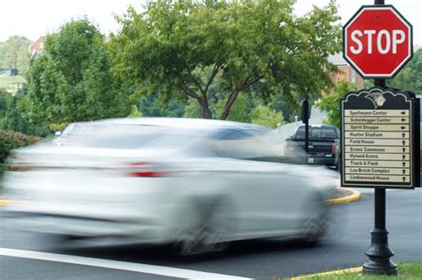 Drivers blow through stop signs on campus, raising safety concerns - Lindenlink