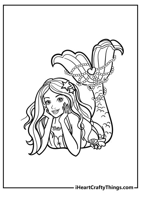 Barbie Fairytopia Mermaidia Coloring Pages