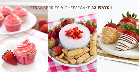 22 Strawberry Cheesecake Inspired Recipes - Shari's Berries