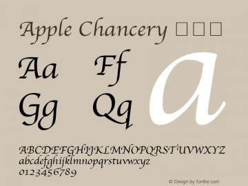 Apple Calligraphy Font - Game Master