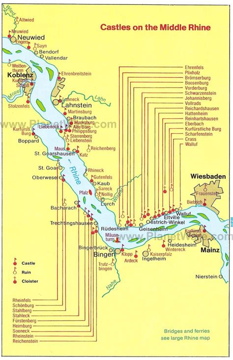 Castles of the middle Rhine | Germany map, Viking cruises rivers, Rhine river cruise