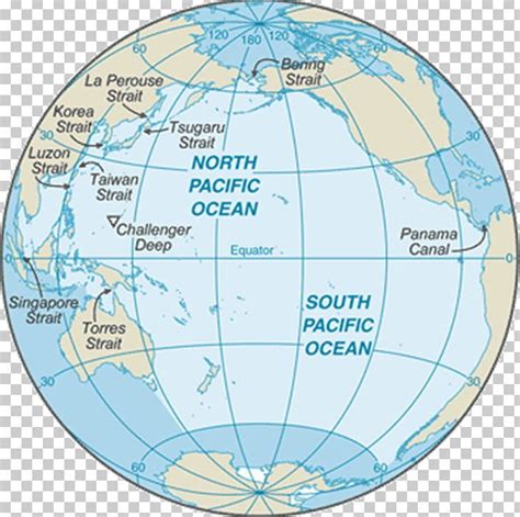 the earth's oceans and their major cities