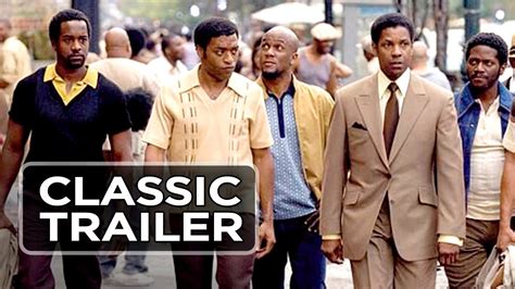 American Gangster Official Trailer #1 - Denzel Washington, Russell Crowe Movie (2007) HD - YouTube