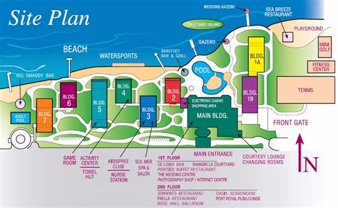 Resort Map | Holiday Inn Resort Montego Bay | Montego Bay, Jamaica