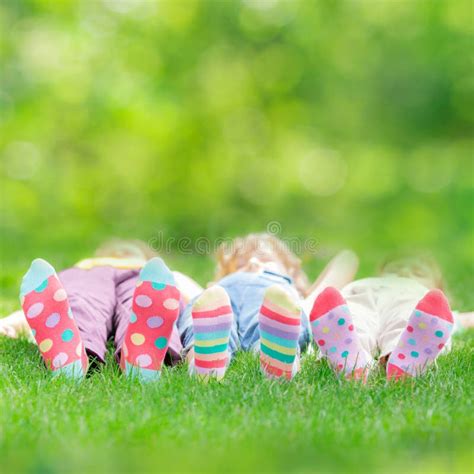 Happy Children Playing Outdoors Stock Image - Image of baby, person: 87153417