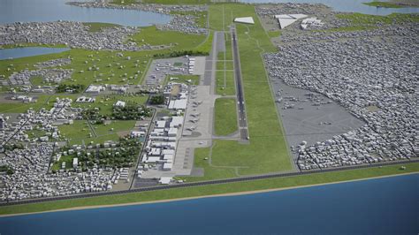 Abidjan Felix Houphouet Boigny International Airport - ABJ 3D Model by 3dcitymodels