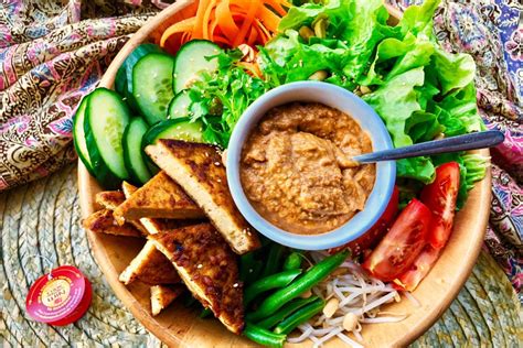 Traditional Indonesian Salad (Gado-Gado) | Asian Inspirations