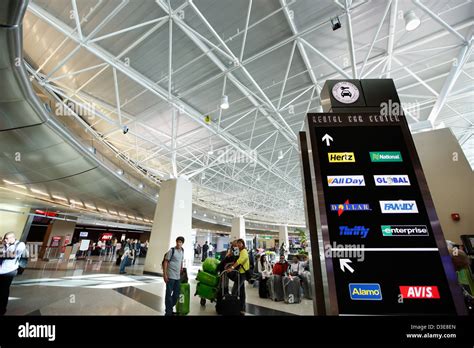 Rental car center, Miami International Airport Stock Photo - Alamy