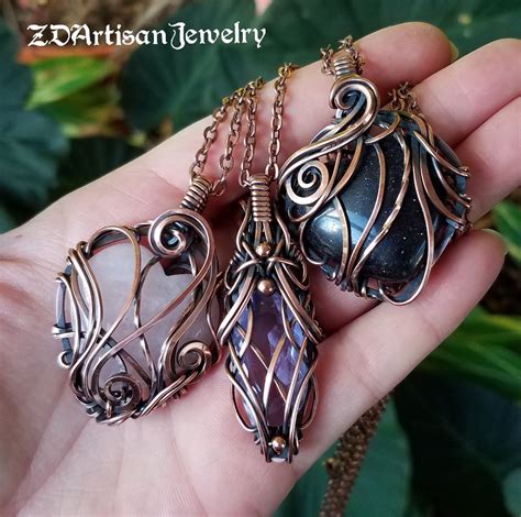 Unique handmade pendant necklaces by zd_artisan_jewelry Instagram | Handmade pendant necklace ...