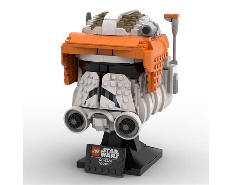 LEGO MOC Commander Cody (Helmet Collection) by Breaaad | Rebrickable - Build with LEGO