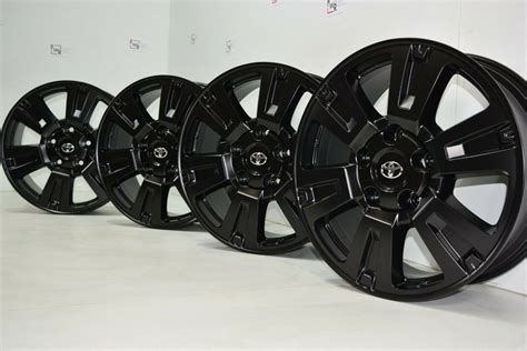 18″ TOYOTA TUNDRA TRD TRD PRO FACTORY OEM WHEELS RIMS 18 Satin Black 18 Inch trd – Factory Wheel ...