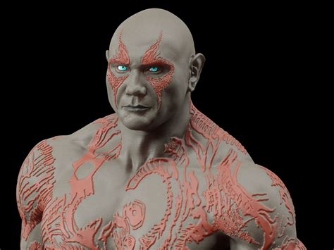 Drax The Destroyer - ZBrushCentral