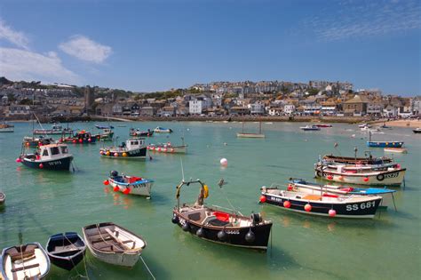 St Ives From The Harbour Wall | North Coast | Cornwall | Photography By ...