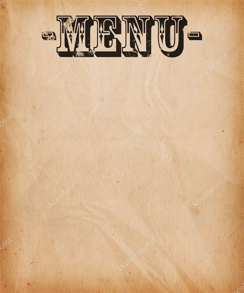 Vintage Menu Background Stock Photo by ©BackgroundStor 11019567