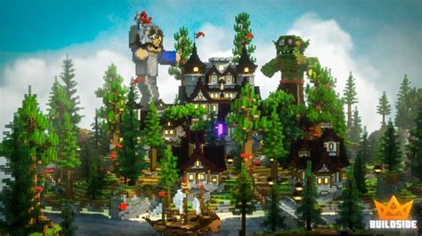 Fantasy Goblin Village > 300 x 300 Minecraft Map