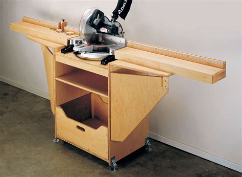 Miter Saw Station | Woodworking Project | Woodsmith Plans