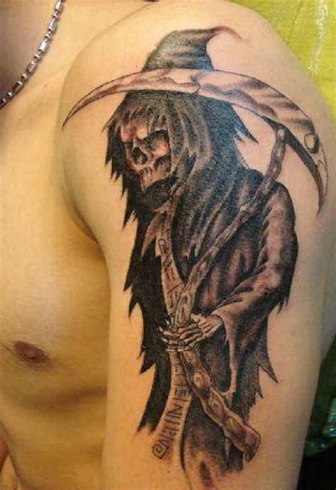 Grim Reaper Tattoos Designs, Ideas and Meaning - Tattoos For You